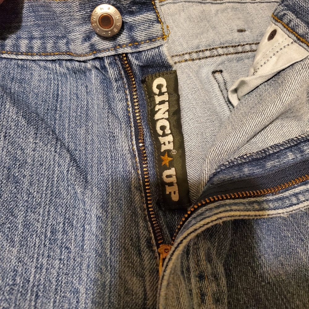 Cinch Light Blue Straight Jeans